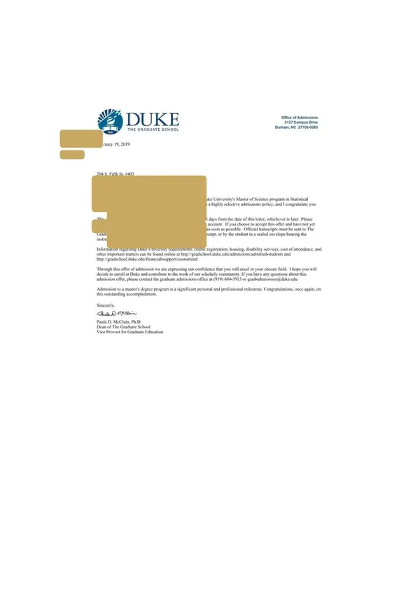Duke 2019