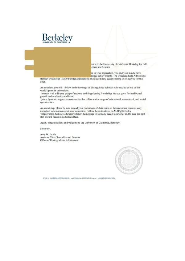 UC Berkeley 2018