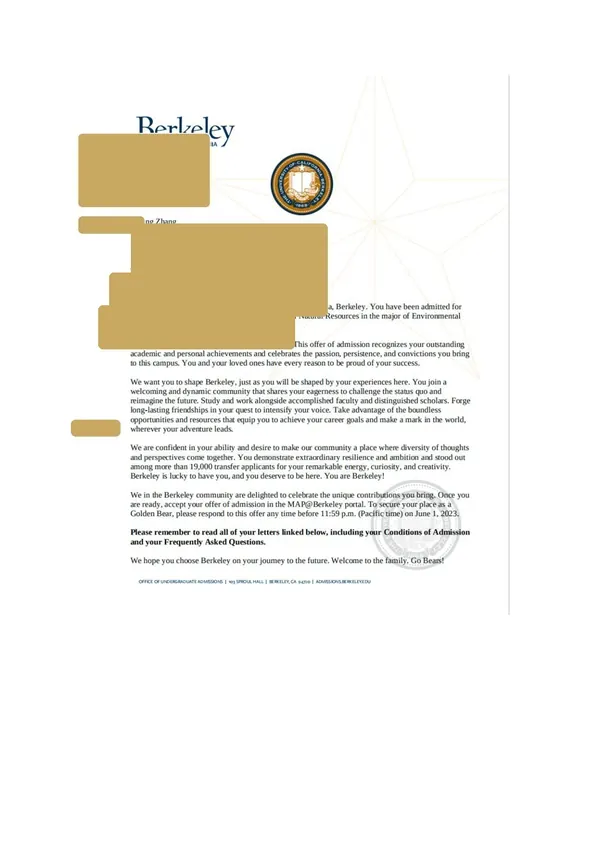 UC Berkeley 2023